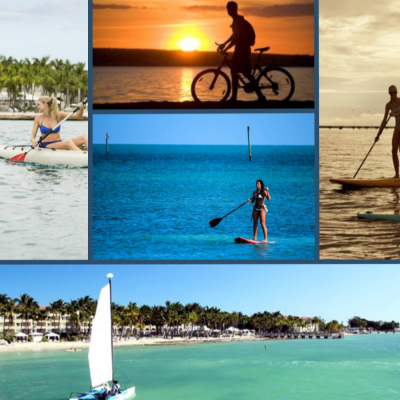 a group of people in a boat on a body of water